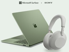 Microsoft Surface e Sony WH-1000XM6