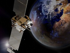 Illustrazione d'artista che mostra una sonda spaziale in orbita intorno alla Terra. (Fonte: PIRO4D - Pixabay)