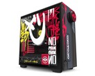 L'edizione limitata del case per PC da gioco NZXT H710i ha un design appariscente e colorato di Cyberpunk 2077 (Immagine: NZXT)