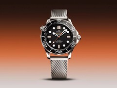 L'Omega Seamaster Diver 300M è ora disponibile in due varianti di colore arancione (nella foto, acciaio su acciaio). (Fonte: Omega)