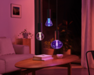 Le nuove lampadine Philips Hue Lightguide hanno una superficie altamente riflettente. (Fonte: Signify)