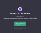 Pictory GPT per i video disponibile per ChatGPT Plus (Fonte: Own)