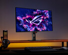 Il ROG Strix OLED XG27ACDMS ha una finitura piatta come molti dei recenti monitor OLED da gioco di Asus. (Fonte: Asus)
