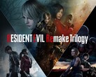 Viene mostrato il banner di Resident Evil Remake Trilogy (Fonte: Sony PlayStation con modifiche)