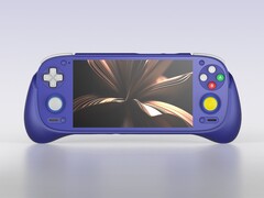 La custodia ufficiale aggiunge le impugnature al palmare Pocket 5. (Fonte: Retroid)