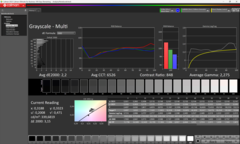 Scala di grigi prima della calibrazione
