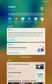 Huawei MatePad Pro: modalità Tablet