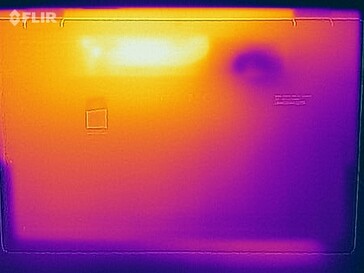 Mappa del calore lato inferiore (stress test)