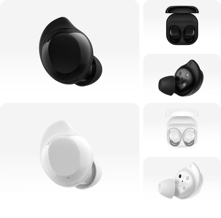 Elementi di design di Galaxy Buds Core (Fonte: Samsung)