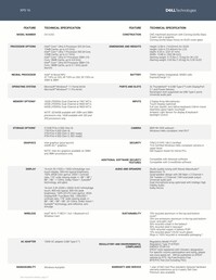 Dell XPS 16: Specifiche