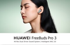Le Freebuds Pro 3. (Fonte: Huawei)