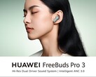 Le Freebuds Pro 3. (Fonte: Huawei)