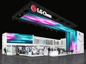 Stand espositivo di LG Chem. (Fonte: LG)