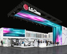 Stand espositivo di LG Chem. (Fonte: LG)