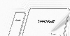 Una nuova fuga di notizie sull&#039;OPPO Pad 2. (Fonte: Digital Chat Station via Weibo)