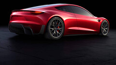 L&#039;accelerazione in meno di un secondo della Roadster 2 viene fornita con le &#039;ali&#039; (immagine: Tesla)