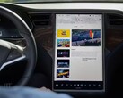 Il sistema di infotainment potrebbe offrire interruzioni degli aggiornamenti sul traffico (immagine: Tesla)