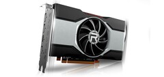La RX 6600 XT. (Fonte: AMD)