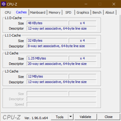 Cache CPU-Z