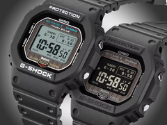 Nella foto, i modelli Casio G-Shock GW-BX5600-1JF (a sinistra) e GW-BX5600-1A1JF (a destra). (Fonte: Casio)