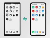 Il Dasung Link è disponibile in due colori, entrambi con telaio in alluminio CNC. (Fonte: Dasung)
