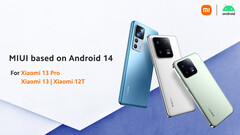 Xiaomi sta distribuendo gli aggiornamenti stabili di Android 14 per tre smartphone. (Fonte: Xiaomi)
