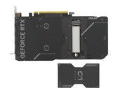 L'SSD si fissa facilmente sul retro della GPU (Fonte immagine: Asus)