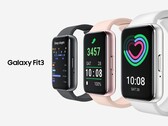 Galaxy Fit 3 è l'ultimo fitness tracker di Samsung e un'alternativa più economica allo smartwatch Galaxy Watch. (Fonte: Samsung)
