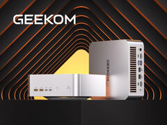 Il Geekom A9 Mega contiene un piccolo scanner di impronte digitali incorporato nel pulsante di accensione. (Fonte: Geekom)