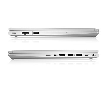 Porte dell'HP Elitebook 645 G9. (Fonte immagine: HP)