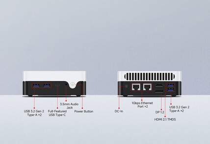 Configurazione delle porte del mini PC
