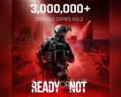 Un banner che annuncia 3 milioni di copie vendute per Ready or Not (fonte immagine Void Interactive X)