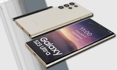 Il Samsung Galaxy S23 Ultra dovrebbe avere un design più piatto e nitido rispetto al suo predecessore. (Fonte: Weibo/Technizo Concept - modificato)