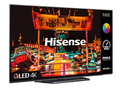 L&#039;Hisense A85H è disponibile in due dimensioni, entrambe con pannelli OLED 4K e 120 Hz. (Fonte: Hisense)