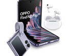 Oppo vende il Find N2 Flip nelle colorazioni Astral Black e Moonlit Purple. (Fonte: Oppo)