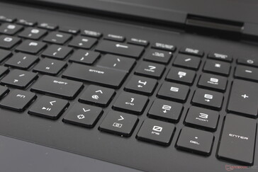 A differenza dei tasti QWERTY principali, il tastierino numerico e i tasti freccia non sono meccanici