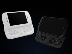 L'RG Slide dovrebbe essere potente quanto l'RG557, nonostante la sua statura più piccola. (Fonte: Anbernic)