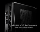 Il NUC 15 Performance assomiglia a un ROG NUC (2025) ridimensionato. (Fonte: Asus)