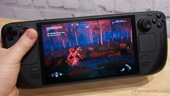 L'OLED Steam Deck di Valve mostra segni di burn-in dopo 750 ore in HDR e 1.500 ore in modalità SDR. (Fonte: Own)