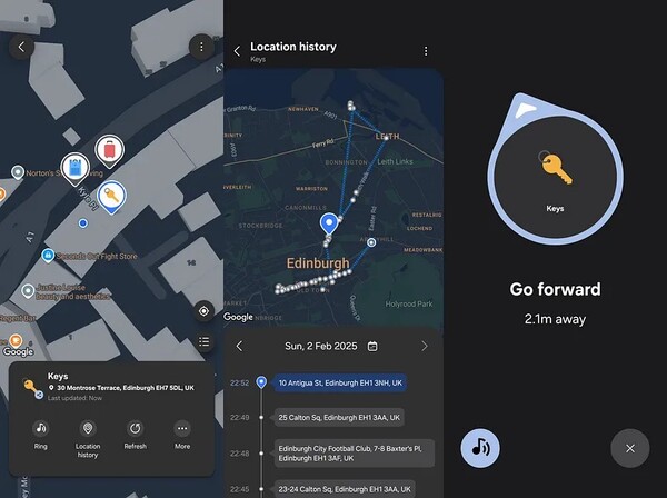 uTag sostituisce l'app SmartThings per tracciare uno SmartTag. (Fonte: Kieron Quinn)