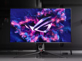 Il ROG Swift OLED PG32UCDM raggiunge un picco di 1.000 nit grazie al suo pannello QD-OLED. (Fonte: ASUS)