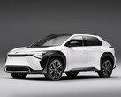 La Toyota bZ4X sarà disponibile nel corso di quest'anno, con un'offerta speciale per i clienti degli Stati Uniti. (Fonte: Toyota)