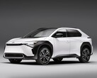 La bZ4X di Toyota riceverà una batteria aggiornata tra il 2026 e il 2027. (Fonte: Toyota)