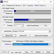 Parametro di riferimento CPU-Z