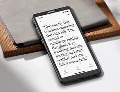 Dasung Link 2 riproduce lo schermo di uno smartphone su un pannello E-Ink da 6,7 pollici.