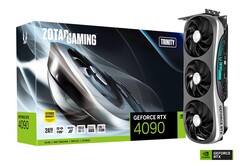 La Nvidia GeForce RTX 4090 può essere piuttosto affamata di energia in determinati carichi di lavoro (immagine via Zotac)