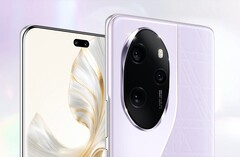 Honor 100 Pro ha una doppia fotocamera frontale e un modulo fotocamera accattivante. (Immagine: Honor)