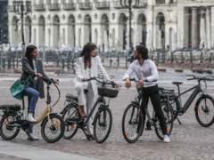 Diversi modelli della nuova linea di biciclette elettriche Platum Lancia hanno un&#039;autonomia di assistenza fino a 70 km (~43 miglia). (Fonte: Lancia)