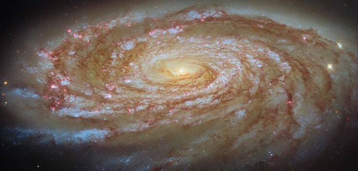 Un'immagine scattata dal Telescopio Spaziale Hubble che mostra M88.