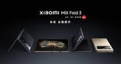 Il Mix Fold 3. (Fonte: Xiaomi)